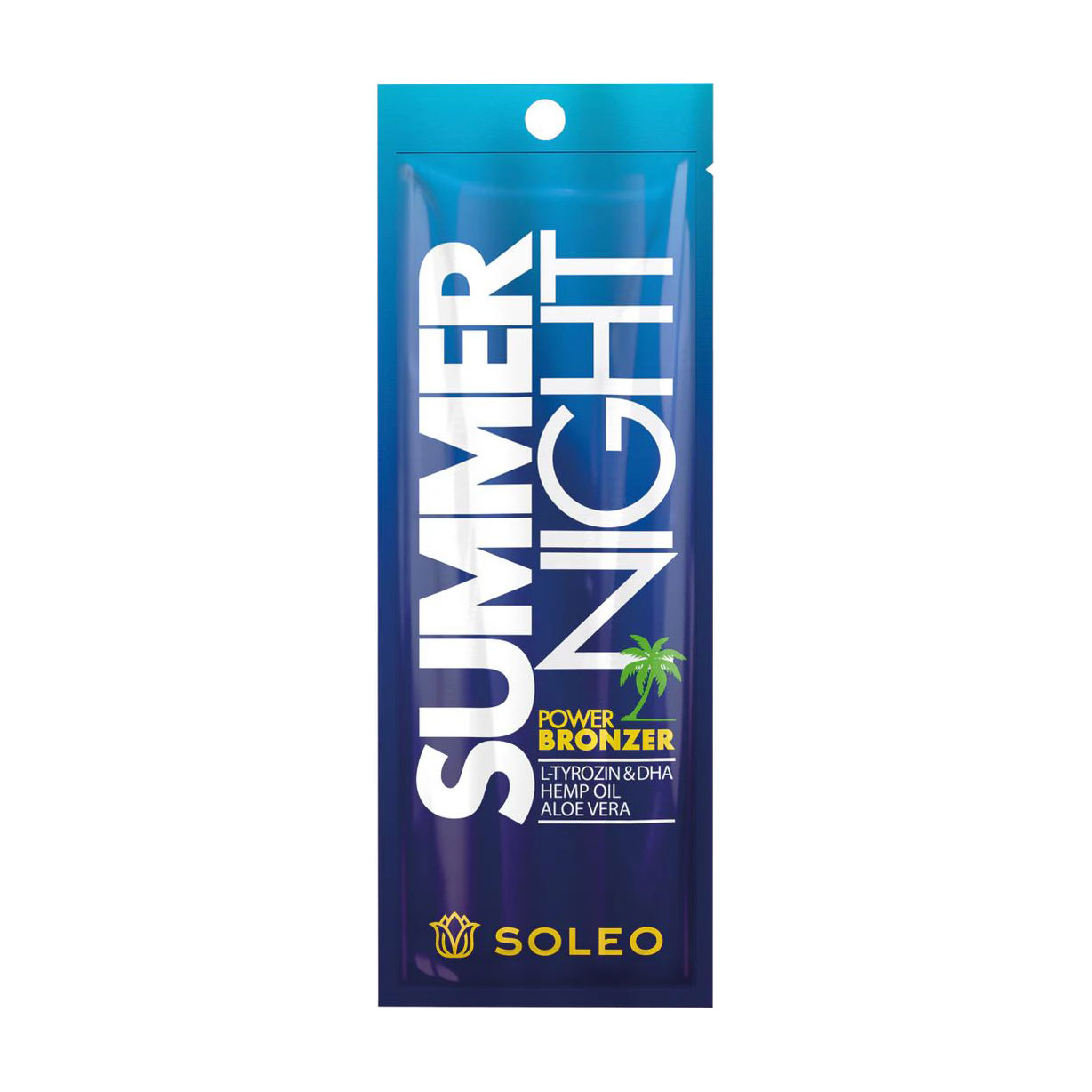 Бронзатор для засмаги Soleo Summer Night Power Bronzer, 15 мл (саше)
